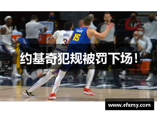 约基奇犯规被罚下场！